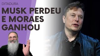 JORNAIS falam que X perdeu 80 do SEU VALOR devido a MUSK e que MORAES é EXEMPLO para o MUNDO SERÁ [upl. by Zizaludba889]