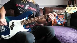 Saltcoats man plays quotFreewheel Burningquot by Judas Priest Bass cover judaspriestl basscover [upl. by Bevis]