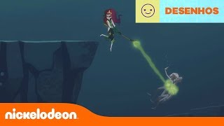 Mysticons  Aventura no fundo do mar  Nickelodeon em Português [upl. by Elita]