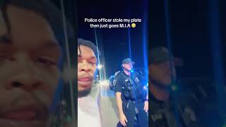 Traffic Stop Gone Wrong 😭 police cops pulledover [upl. by Litha207]