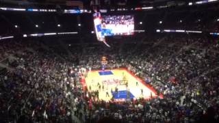 Detroit Pistons final horn sound at The Palace of Auburn Hills [upl. by Luahs]