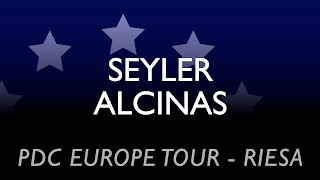 PDC European Tour Riesa  Seyler vs Alcinas [upl. by Eirrehc505]