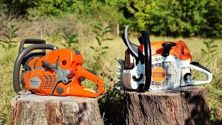 Stihl MS 462 versus Husqvarna 572xp [upl. by Hayott]