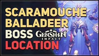 Balladeer Scaramouche Boss Location Genshin Impact [upl. by Cirderf]