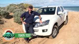 Isuzu DMAX Crew Cab Ute 2013  Track Test [upl. by Ilyse]