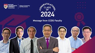 Dear Class of 2024 A Special Message from CCDS Faculty [upl. by Knight]