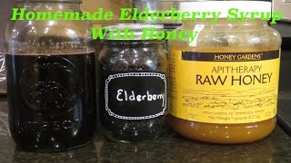 Homemade Elderberry Syrup with Honey [upl. by Aveline801]