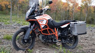 KTM 1290 Super Adventure R BRUTAL EXHAUST SOUND [upl. by Gerhardine671]