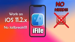 How to install iFIle on iOS 112x No Jailbreak 100 Working [upl. by Erie]