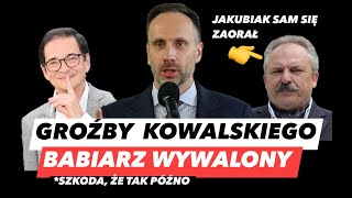 WENDETTA KOWALSKIEGO – BABIARZ ZAWIESZONY❗️JAKUBIAK STRASZY KOBIETY I PiS MUREM ZA RACHONIEM [upl. by Novello]