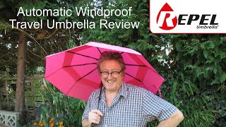 Repel Umbrella Automatic Windproof Travel Umbrella  Review [upl. by Annet62]