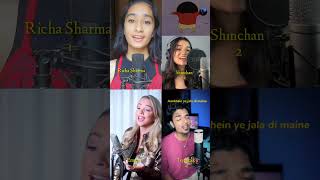 Aayi Nai Stree 2  Whos Best Cover By Richa Sharma vs Shinchan vs Emma vs Tejmuzik  Angel Raf [upl. by Hatcher]