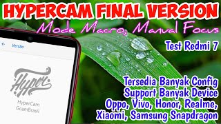 Terbaru Google Camera HyperCam Final 61 Macro Night sight  Confignya Banyak [upl. by Welford]