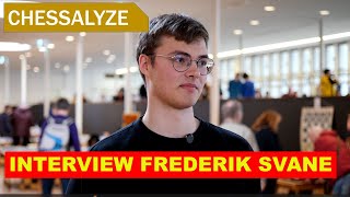 Frederik Svane im Interview Grenke Open 2024 [upl. by Tegdig436]