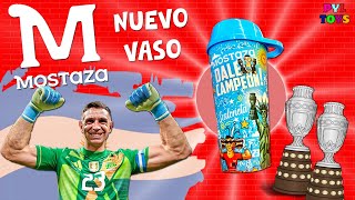 Mostaza lanzó un NUEVO Vaso del Dibu Martinez por la Copa América [upl. by Ayekim]