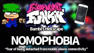 Nomophobia FNF Bambi’s Hellscape OST 1 HOUR [upl. by Reginald98]