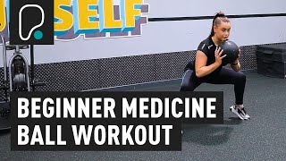 Beginner Medicine Ball Workout [upl. by Lancaster]