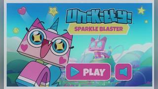 Unikitty  Sparkle Blaster  Unikitty Games  Cartoon Network Games [upl. by Ennairoc192]