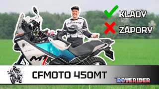 CFMOTO 450MT  pohled závodníka v dálkových rally [upl. by Rawdan]