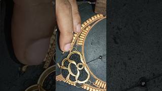 How To Making Gold Necklace । Necklace goldnecklacemaking [upl. by Eiramasil]