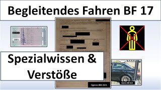 Betrunkene Begleitperson Verstöße beim begleitenden Fahren 17 BF17 ohne Begleitperson und mehr [upl. by Ittam]