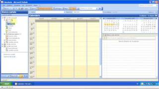 Visualizzazione Calendario Outlook Blocco Note Attività [upl. by Glennis]