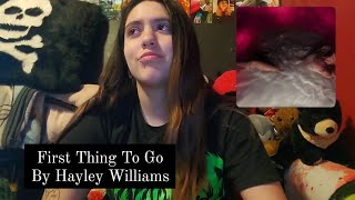 First Thing To Go Hayley Williams Cover [upl. by Cleodel884]