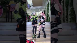 vanitosa dance zzz  corin amp Anby zzz dance cosplay [upl. by Yednarb]