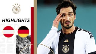 Bitter defeat in last game of the year  Austria vs Germany 20  Highlights  Men Friendly [upl. by Ynalem797]