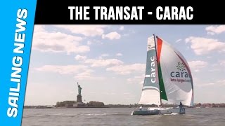 Class 40  The Transat Bakerly  Arrivée de Louis DUC CARAC [upl. by Lodge]