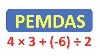 PEMDAS Order of Operations 1 [upl. by Weinman]