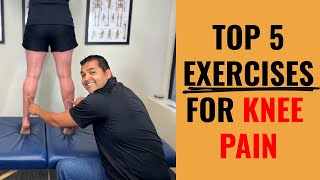 Top 5 Calf Muscle Exercises For Knee Pain [upl. by Aillemac368]