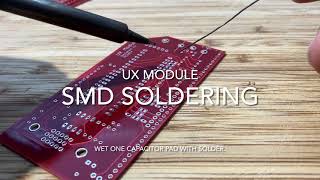 UX Module for RC2014  SMD Soldering [upl. by Yelsehc]