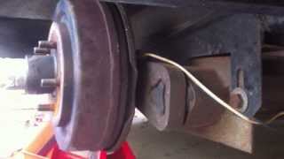 AlKo torsion axle on Rockwood trailer [upl. by Vincenty686]