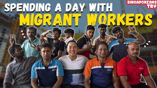 Singaporeans Try Spending A Day With Migrant Workers [upl. by Ramma297]