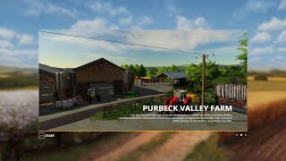 FS19 Purbeck Valley Farm Fly Thru [upl. by Desirea]