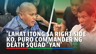 Rodrigo Duterte Si Senator dela Rosa death squad rin yan [upl. by Selegna]