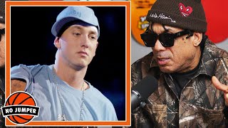 Benzino on Eminem Taking a 5 Year Break After His Racist Tapes Were Revealed [upl. by Chaffee]