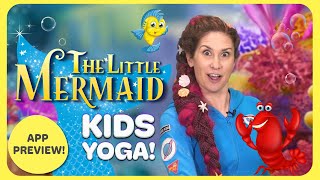 The Little Mermaid  A Cosmic Kids Yoga Adventure Preview ✨🧜‍♀️ [upl. by Eelannej129]