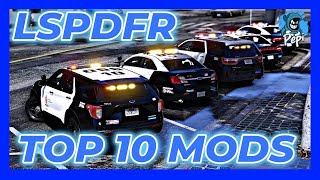 TOP 10 LSPDFR Mods 2023 Deutsch [upl. by Torin971]