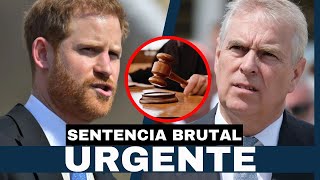 PRÍNCIPE HARRY DESTROZA con BRUTAL SENTENCIA JUDICIAL a SU TÍO EL PRÍNCIPE ANDRES ¡ESTE 5 DE JUNI [upl. by Seth]