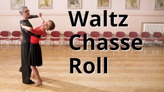 How to dance Waltz Chasse Roll to Right  Routine and Figures [upl. by Koppel]