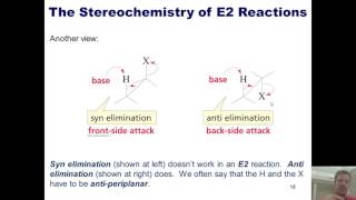 Chapter 9 – Elimination Reactions Part 3 of 8 [upl. by Arret166]