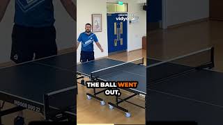 Easy tactic in Table Tennis  Ping Pong with Backhand serve tabletennis tutorial pingpong serve [upl. by Albric]