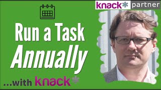 Run a Task Annually in a Knack Database App [upl. by Veronique922]