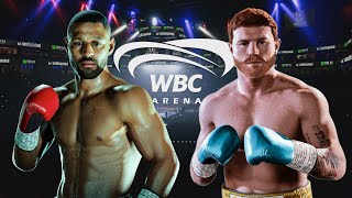 Kell Brook vs Canelo Alvarez  Undisputed Boxing Game Early Access ESBC [upl. by Cornelle]