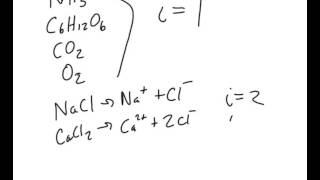 Finding the Vant Hoff factor [upl. by Aldarcy]