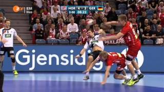 Handball EM 2016 Halbfinale Norwegen  Deutschland komplett ZDF 29012016 [upl. by Treat842]