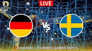 LIVE🔴 GERMANY vs SWEDEN  Handball  Olympic Games Mens [upl. by Stanly420]