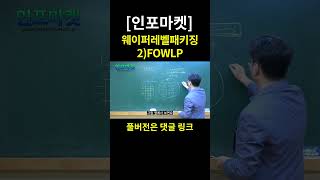 웨이퍼레벨패키징  FOWLP 인포마켓 강용운 어드밴스드패키징 반도체주 shorts [upl. by Mariele]